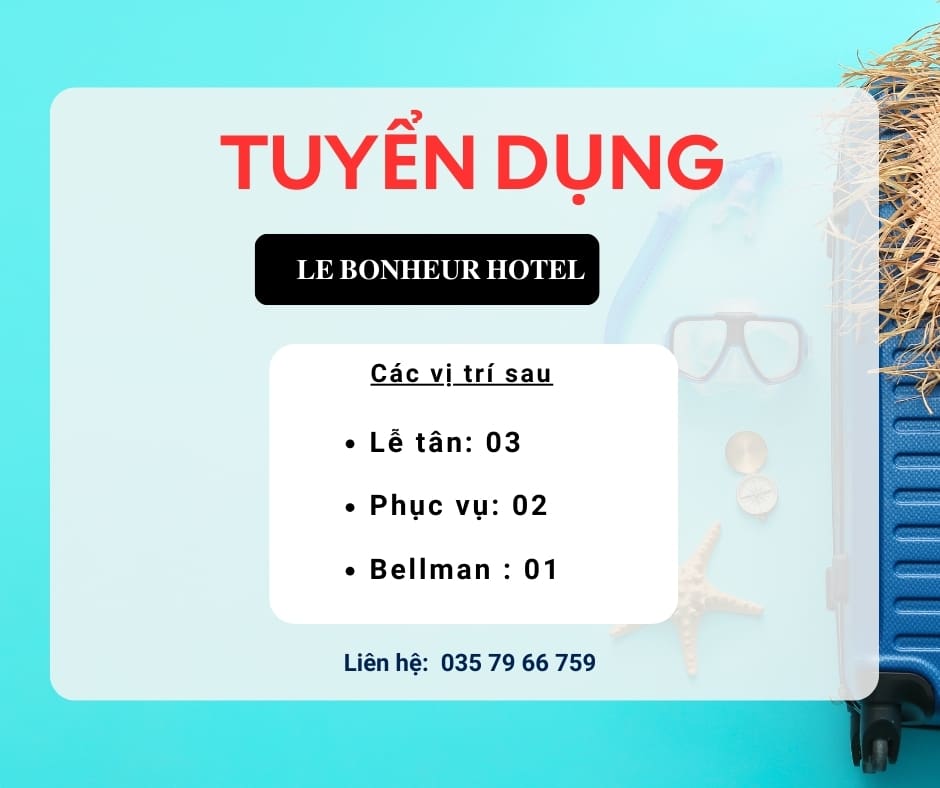 Tuyển dụng khách sạn Phú Quốc 2025