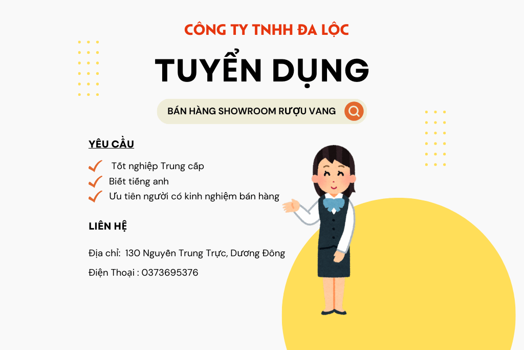 Tuyển gấp 2 nhân viên bán hàng tại showroom 2 Tuyển gấp 2 nhân viên bán hàng tại showroom