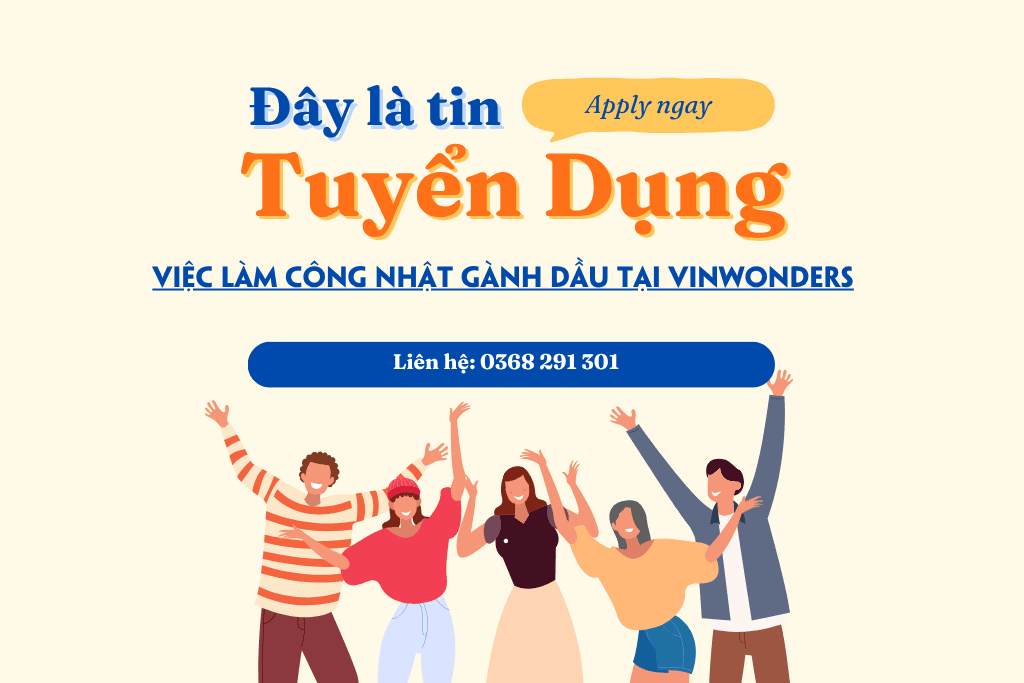 Việc Làm Công Nhật Gành Dầu tại VinWonders