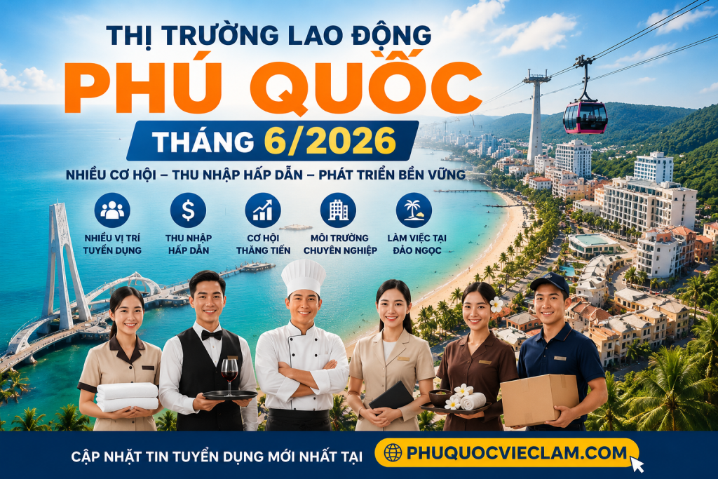 Thị Trường Lao Động Phú Quốc Tháng 6/2026 1 Thị trường lao động Phú Quốc tháng 6/2026